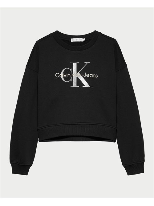 Sweat-shirt Calvin Klein pour fille avec logo CALVIN KLEIN | IG0IG02823BEH